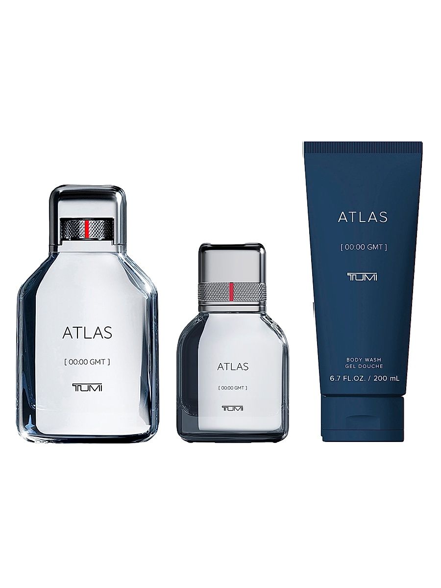 Men's ATLAS [00:00 GMT] 3-Piece Eau de Parfum & Shower Gel Gift Set