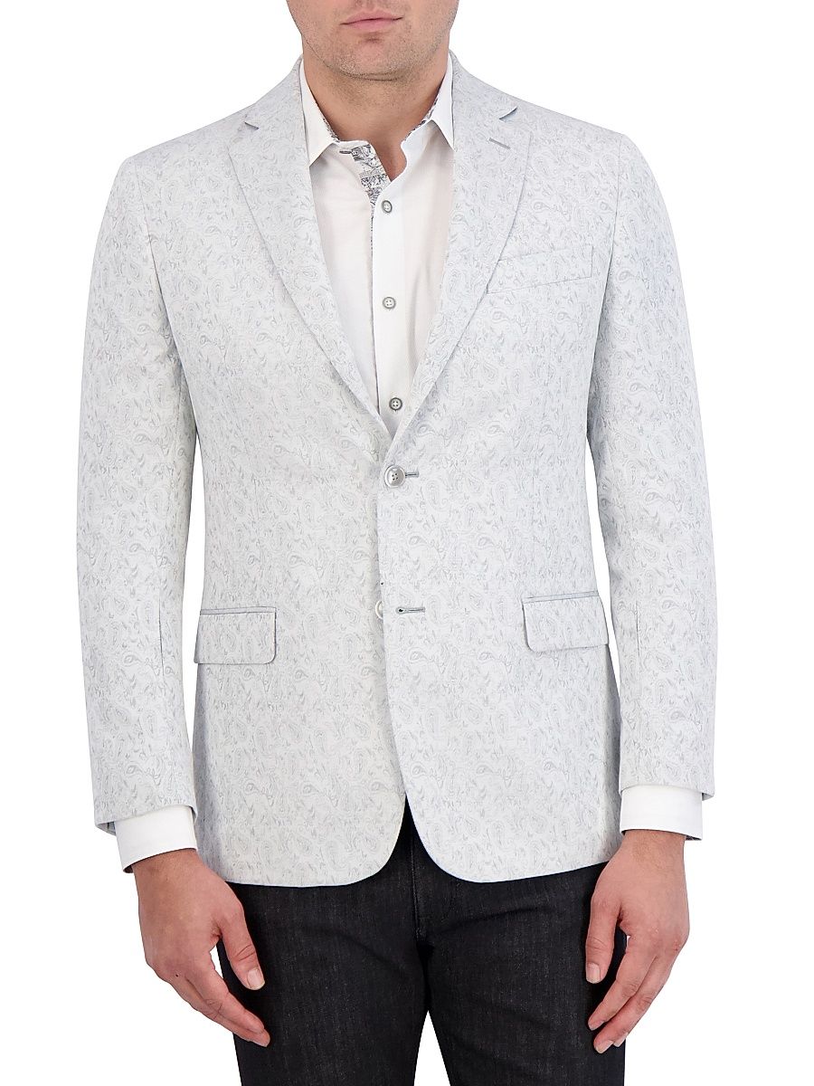 Men's Remy Woven Sport Jacket - Grey - Size 50