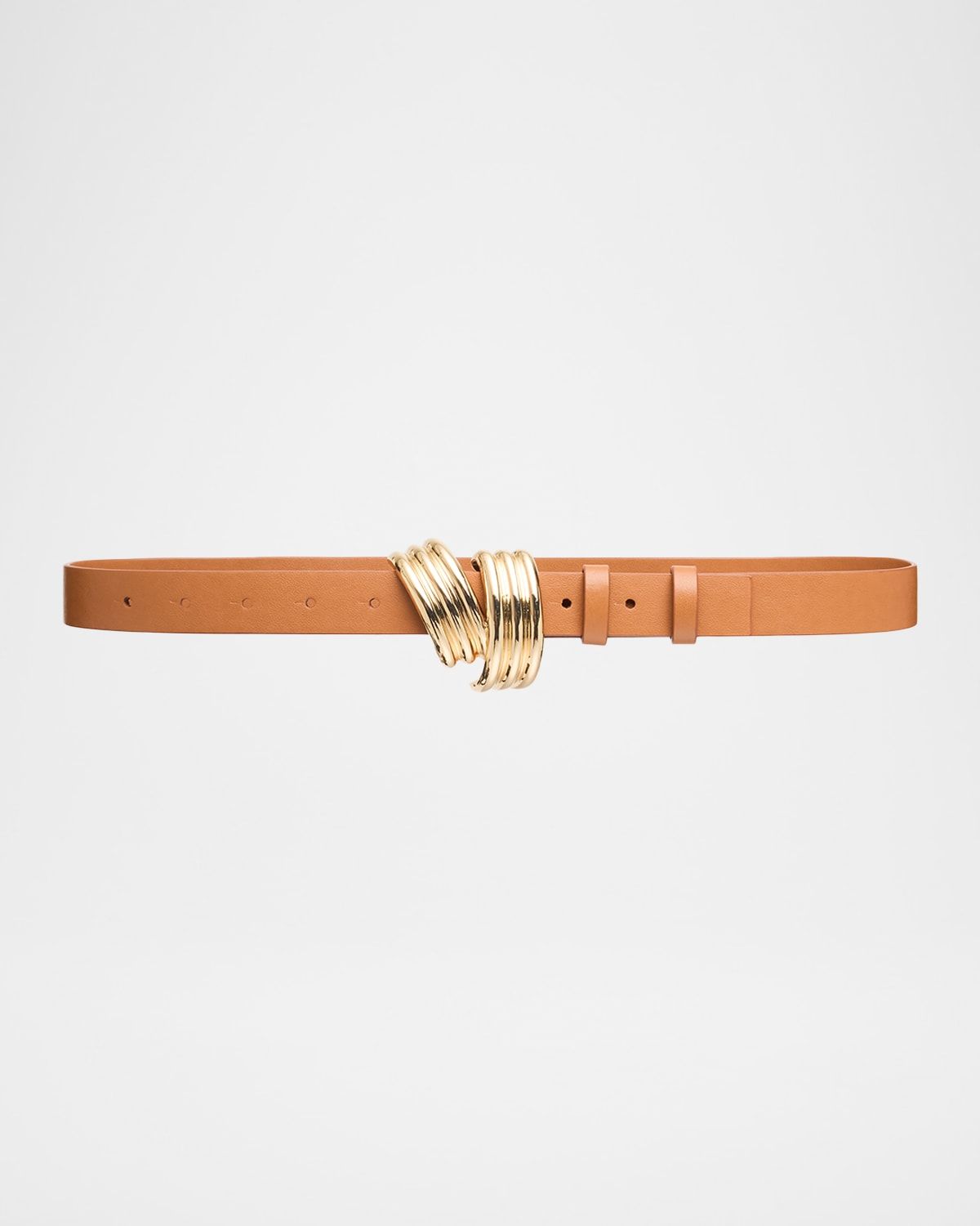 Edythe Swirl Leather Belt