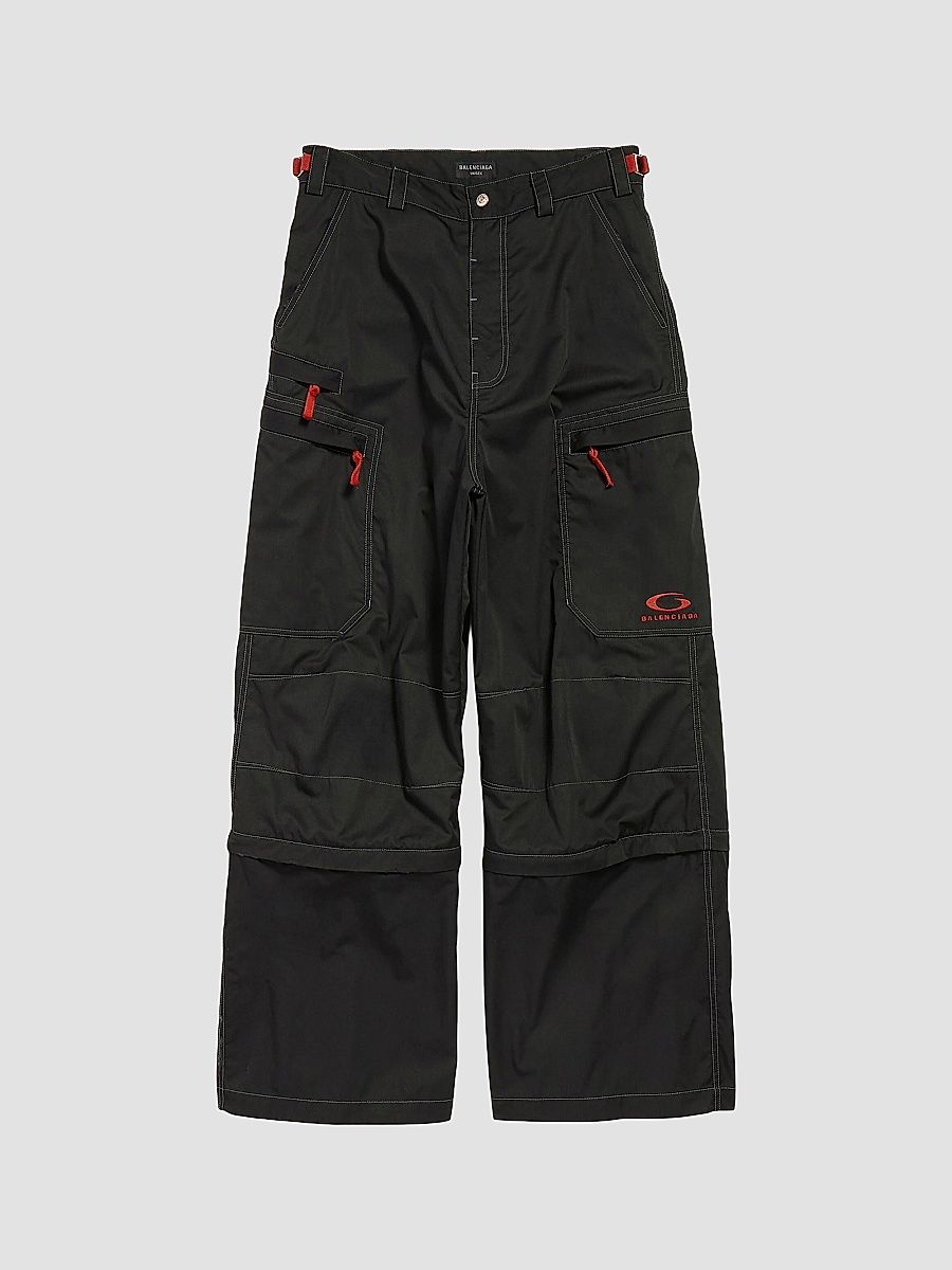Balenciaga Men's Utility Work Pants - Black - Size XS