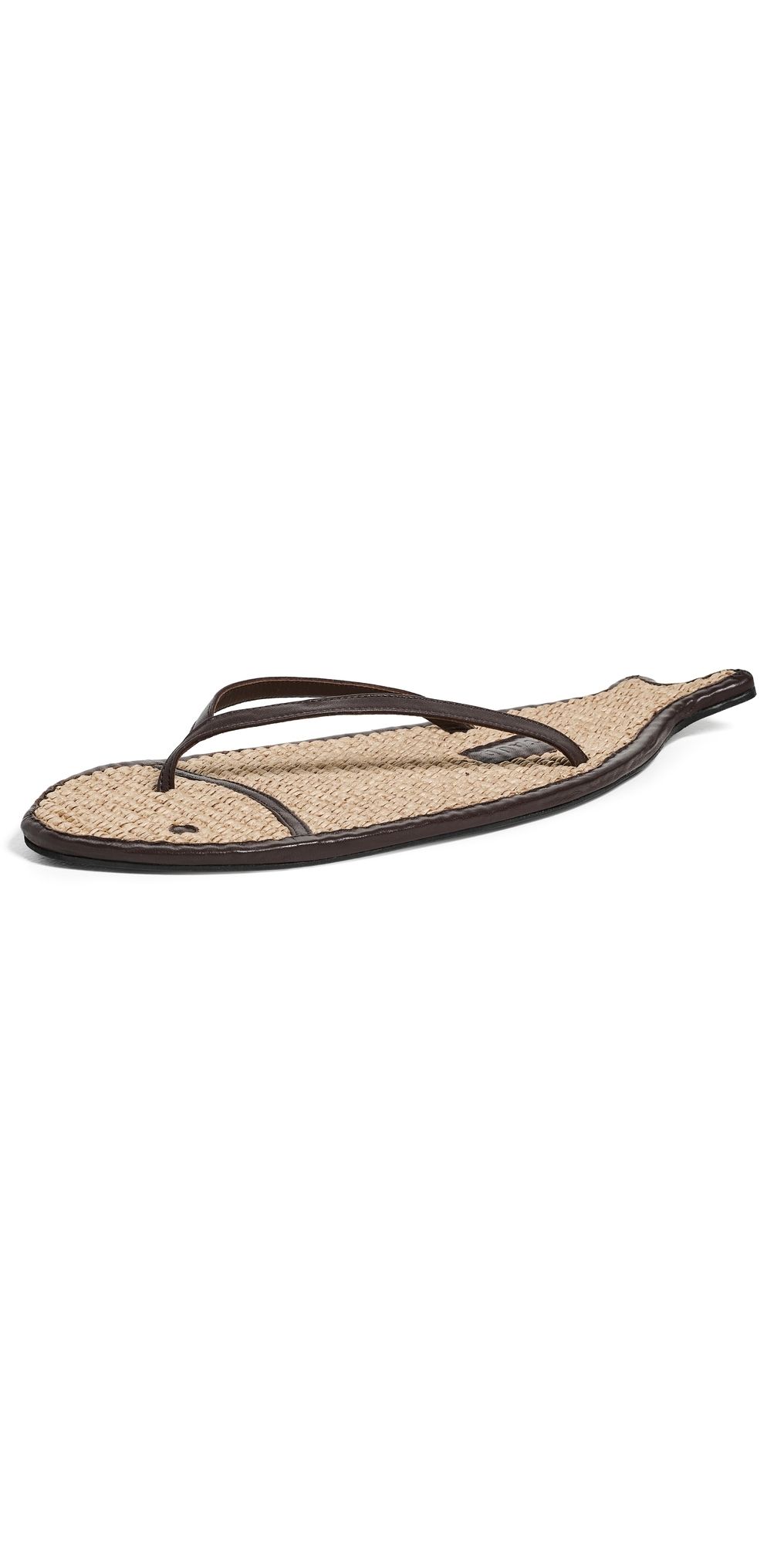 STAUD Fish Flop Sandals Natural 36.5