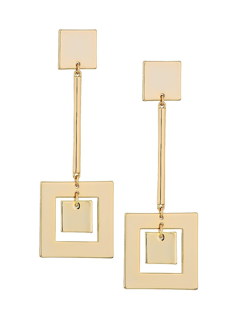 Women's Halla Goldtone Drop Earrings - Gold