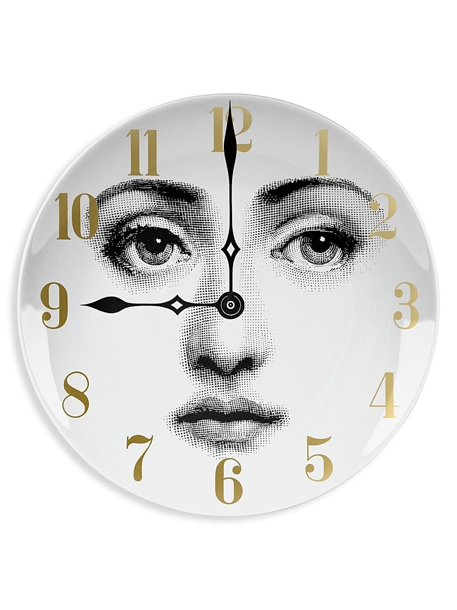 Tema e Variazioni Face Wall Plate Clock