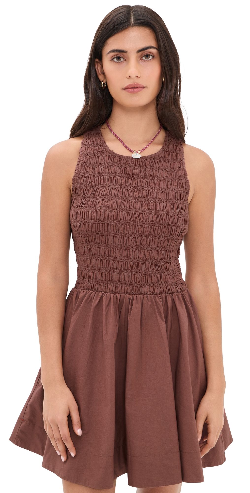 XIRENA Florie Dress Adobe Brown S