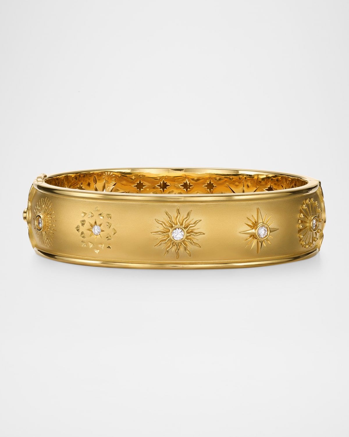 18K Diamond Star Bracelet