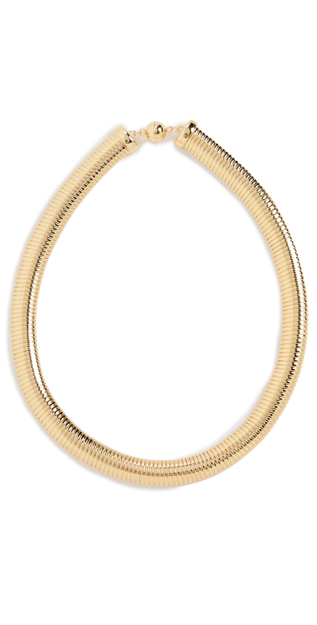 Luv Aj Flex Snake Chain Necklace Gold One Size