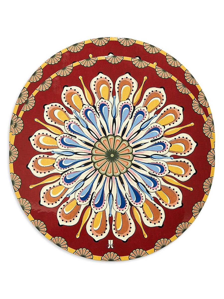 Disk Placemats Set of 2 - Mattone