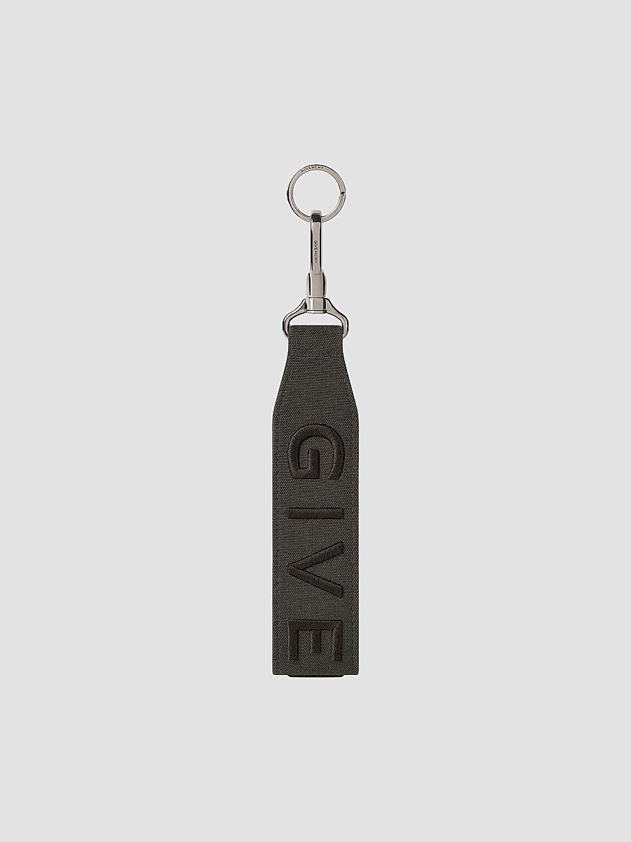 Givenchy Women's Cargo Key Ring in Canvas - Taupe