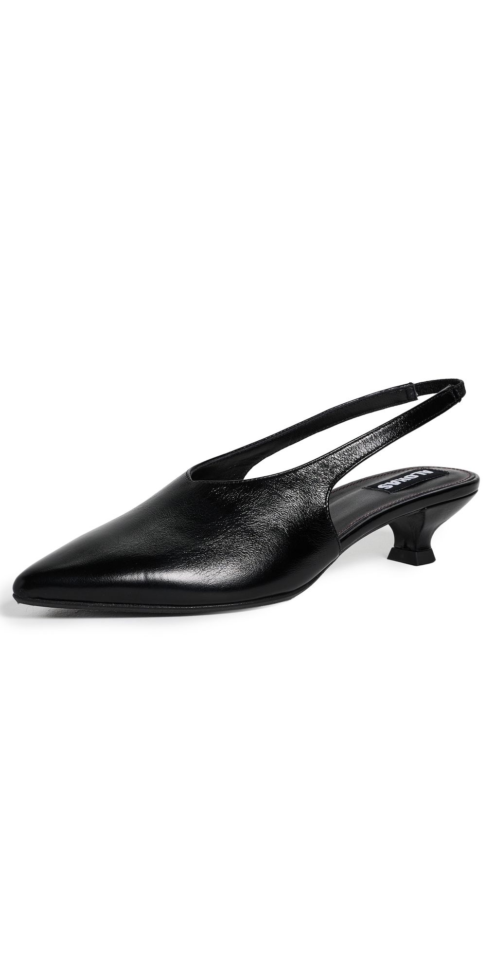 ALOHAS Eros Slingback Heels Black 38