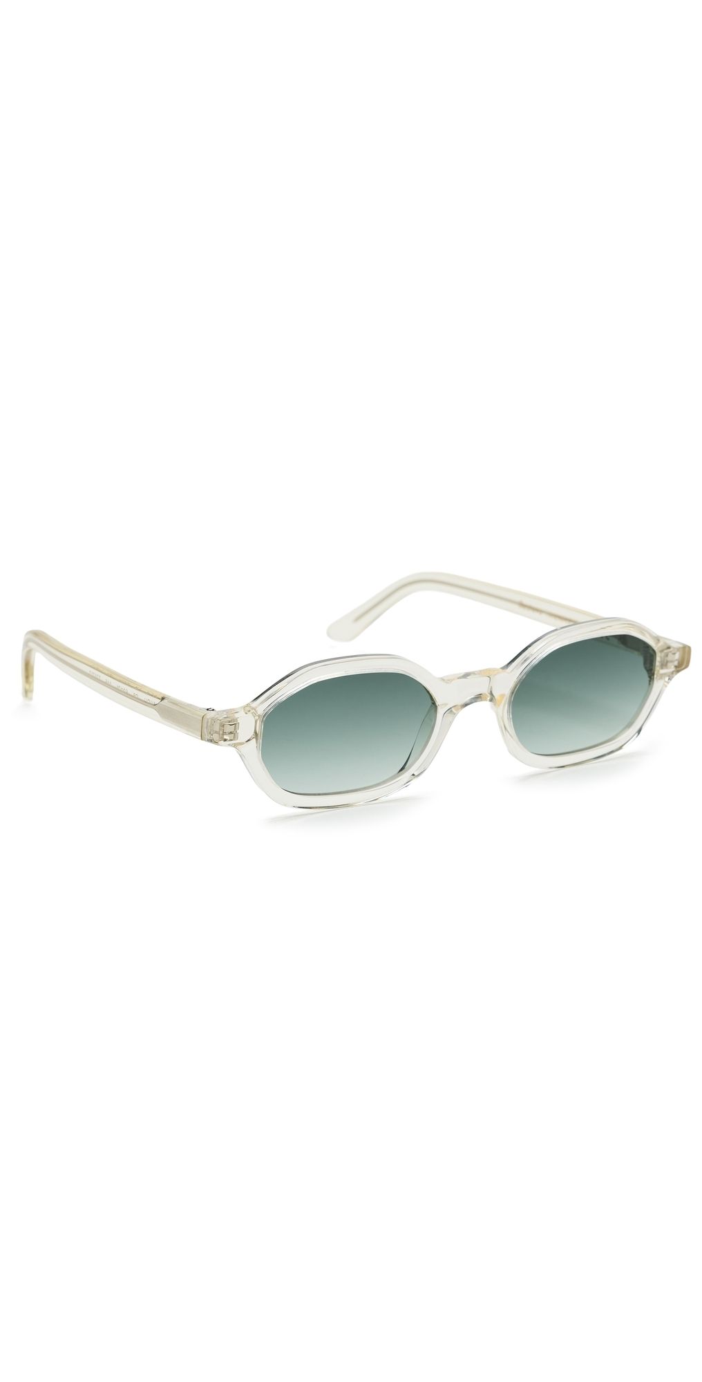 Illesteva Munich Sunglasses Champagne w/ Olive Lenses One Size