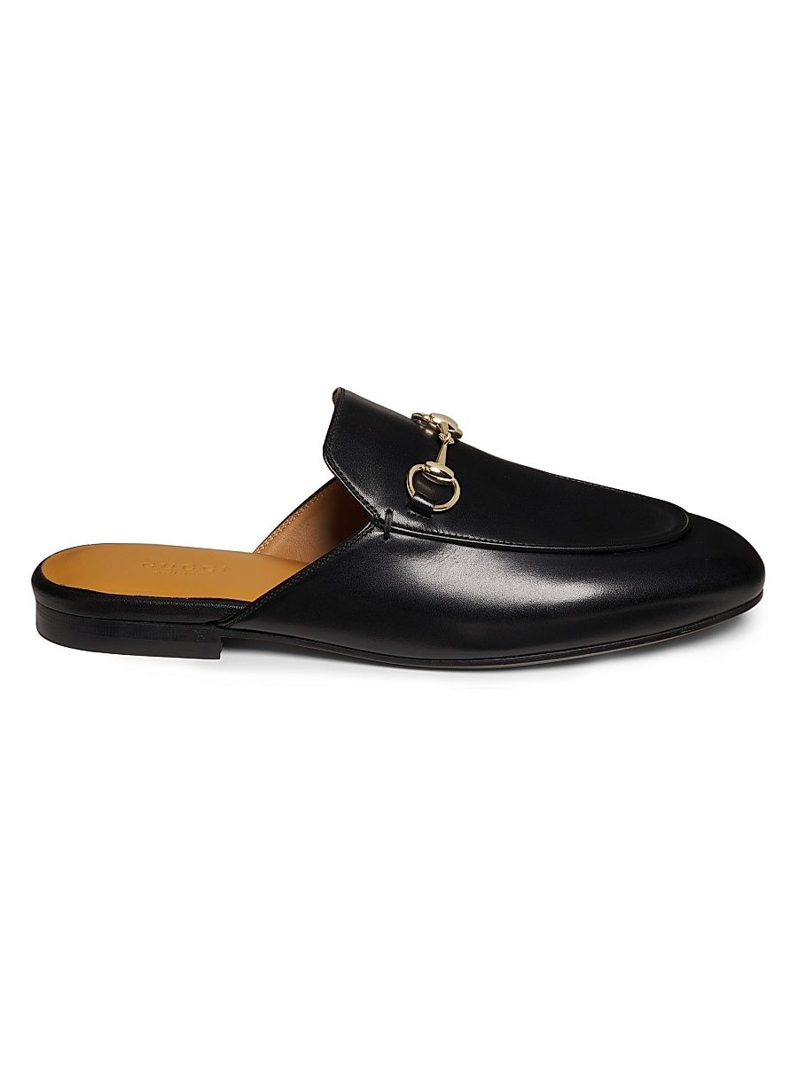 Women's Betis Leather Mules - Black - Size 12