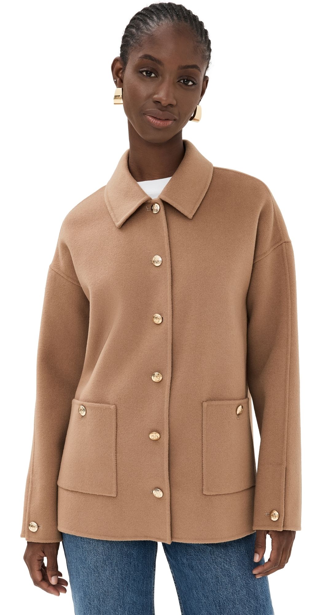 ANINE BING Luca Jacket Brown XS