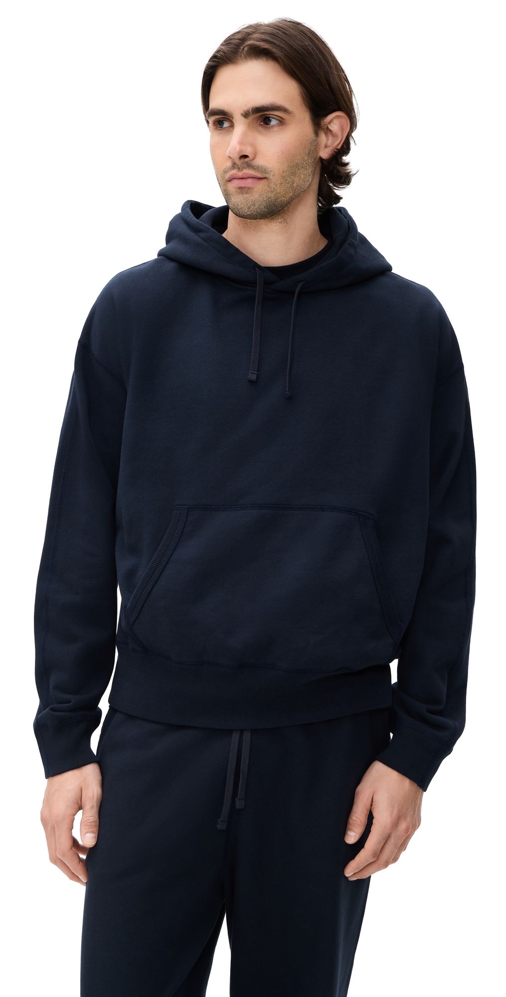 Reigning Champ Mid-weight Terry Relaxed Hoodie Navy XS