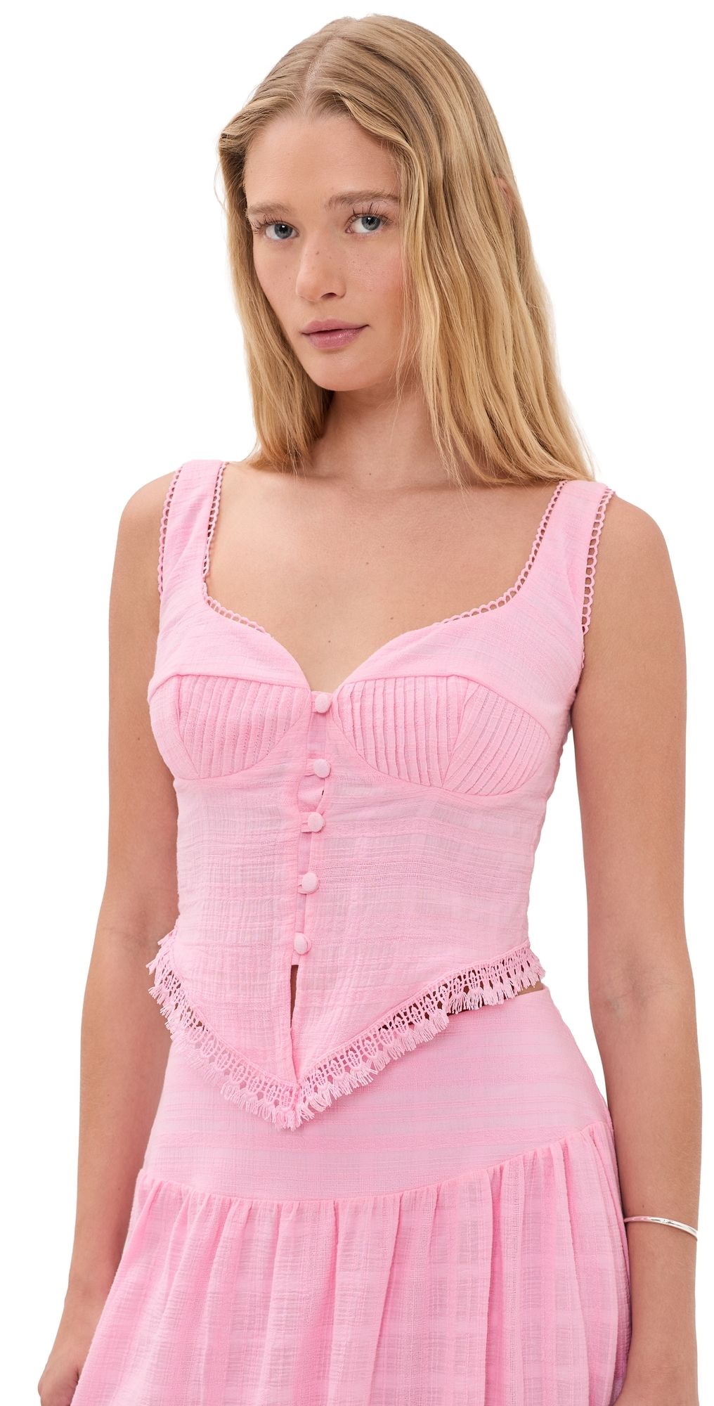 Peixoto Lucia Blouse THATCH PINK XL
