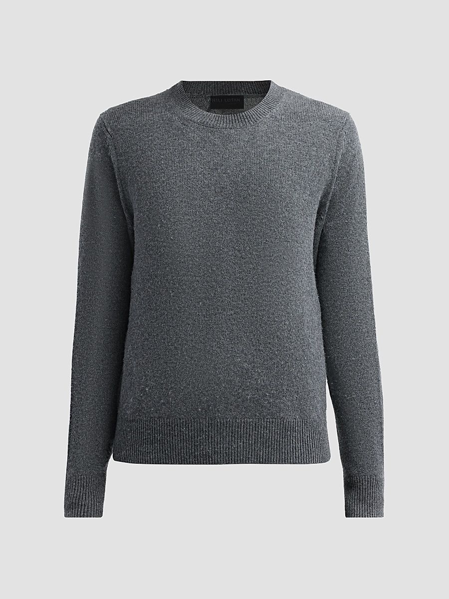 Women's Sona Cashmere Sweater - Charcoal - Size Small