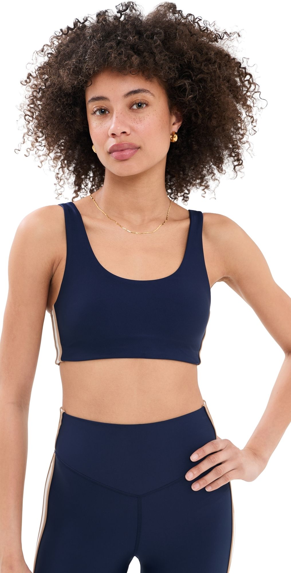 The Upside Toscan Harley Scoop Bra Navy XL