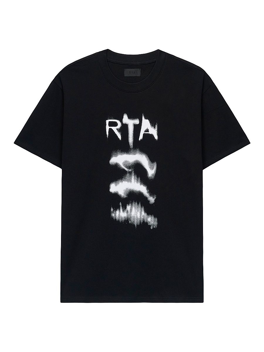 Men's Chaparral Colin Graphic Cotton Oversized T-Shirt - Black Ascending - Size XXL