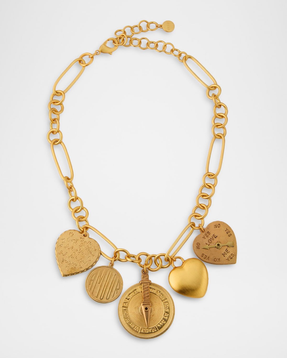 Love Dial Charm Necklace
