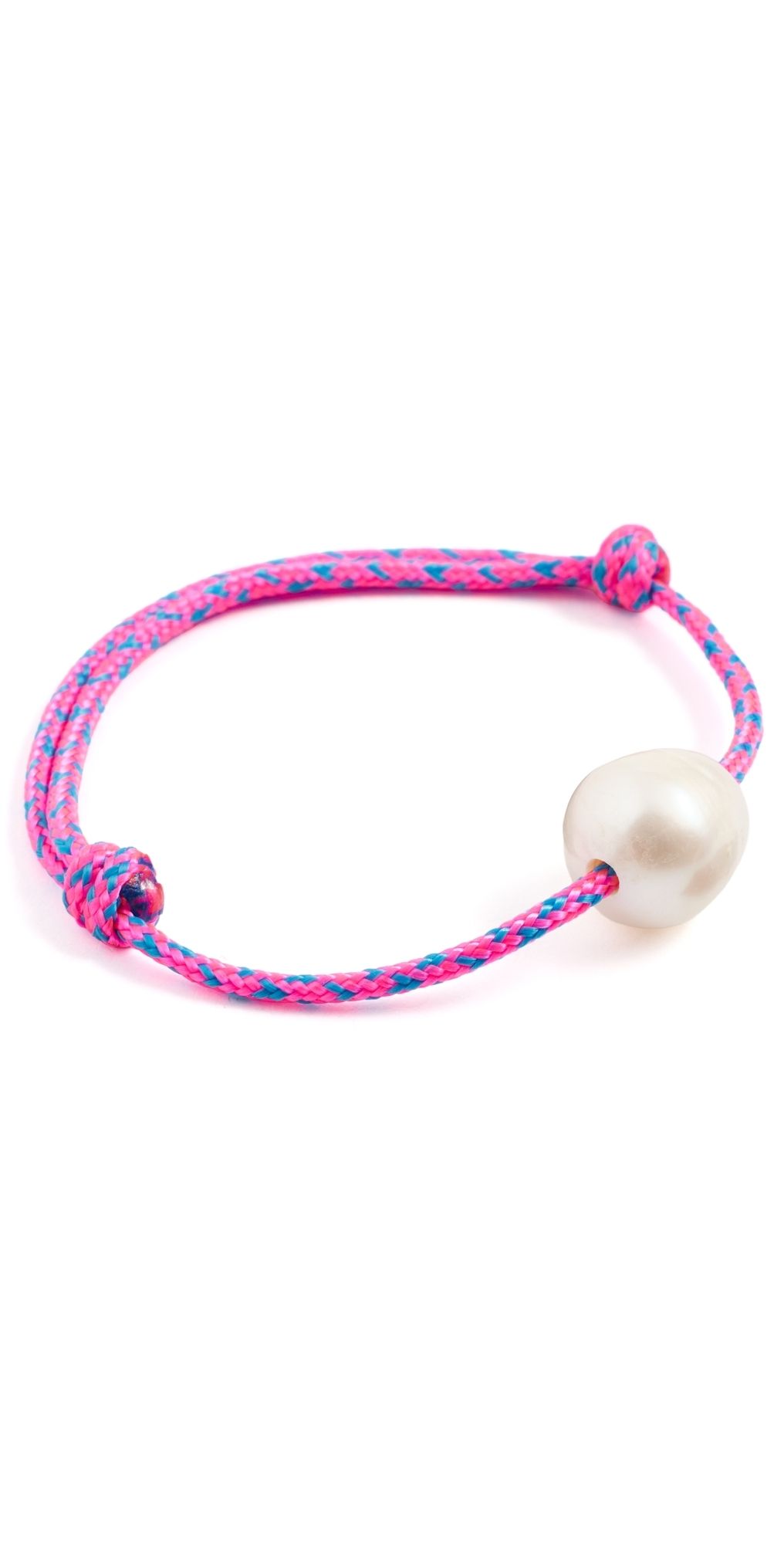 Zoe Chicco Baroque Pearl Paracord Bracelet Multi One Size
