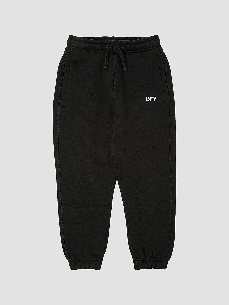 Baby Boy's, Little Boy's & Boy's Off Stamp Sweatpants - Black - Size 4