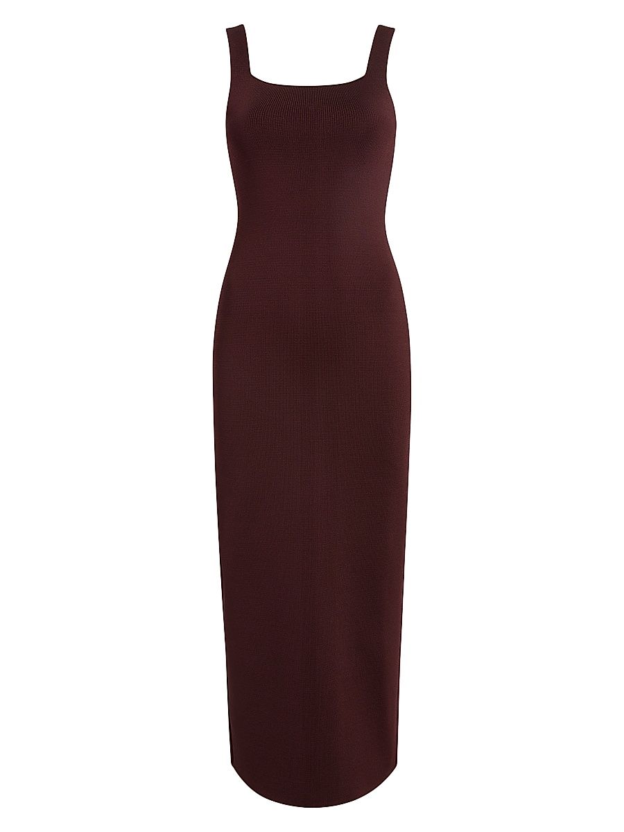 Women's Dixi Sleeveless Midi-Dress - Almandine - Size Large