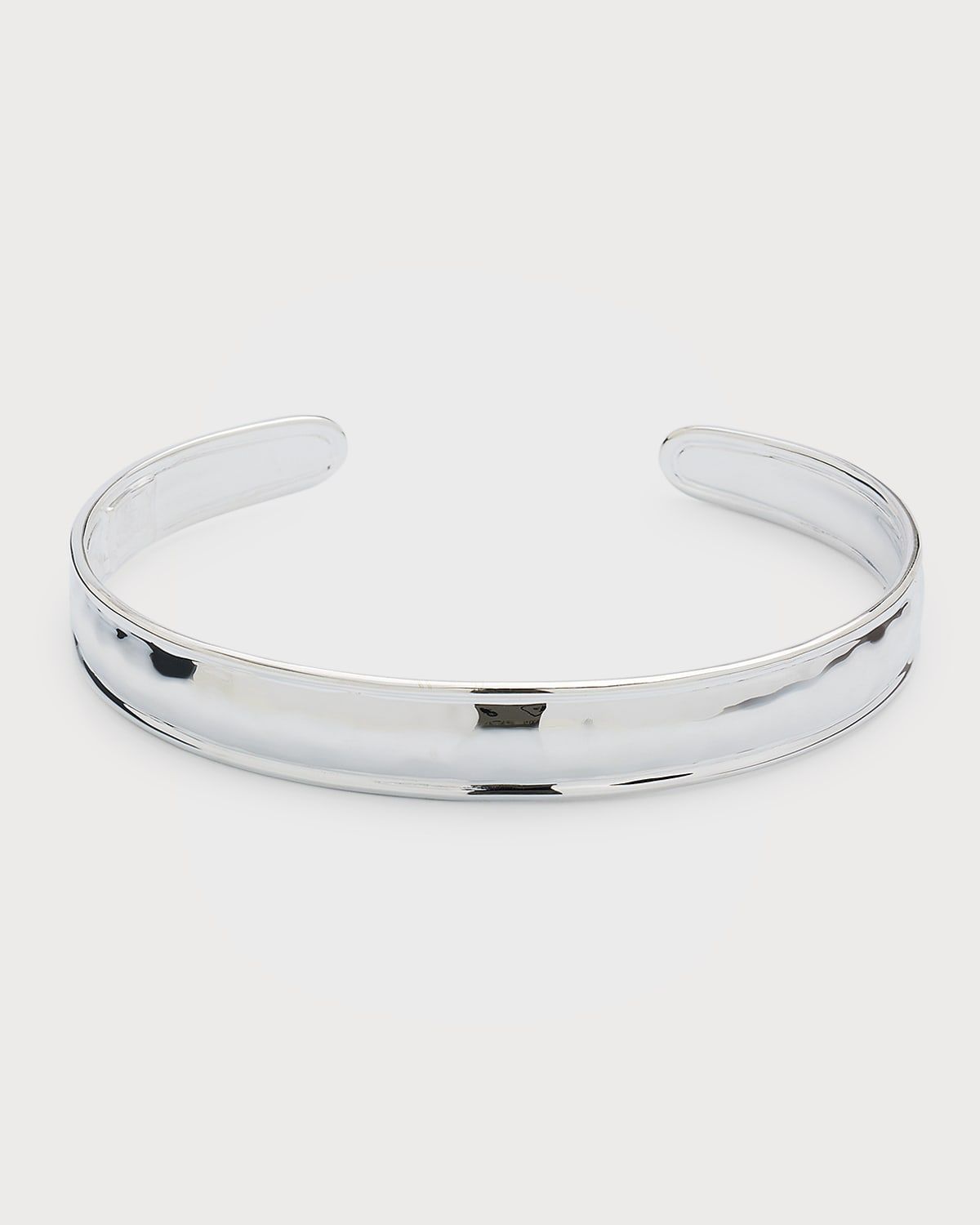 Thin Goddess Tapered Cuff in Sterling Silver