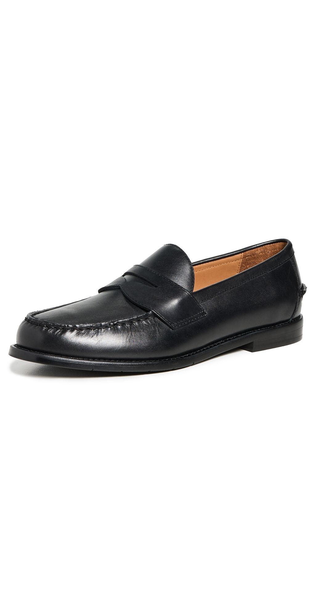 Polo Ralph Lauren Alston Leather Penny Loafers Black 11.5