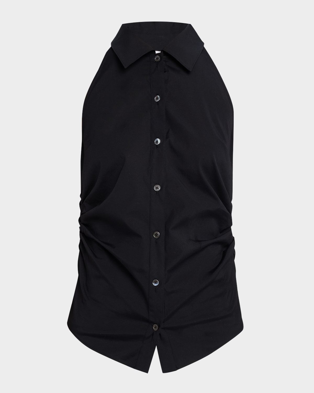 Regina Sleeveless Button-Front Shirt
