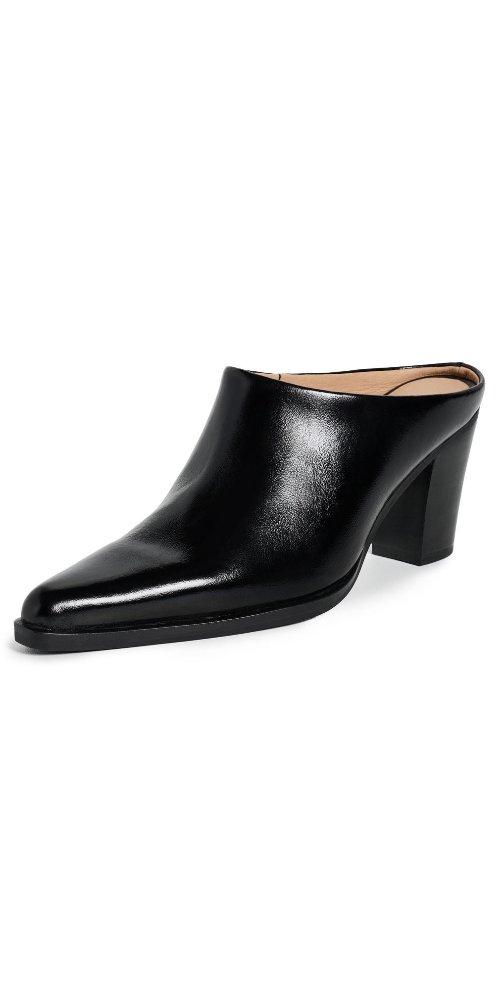 Intentionally Blank Eden Mules Black 10