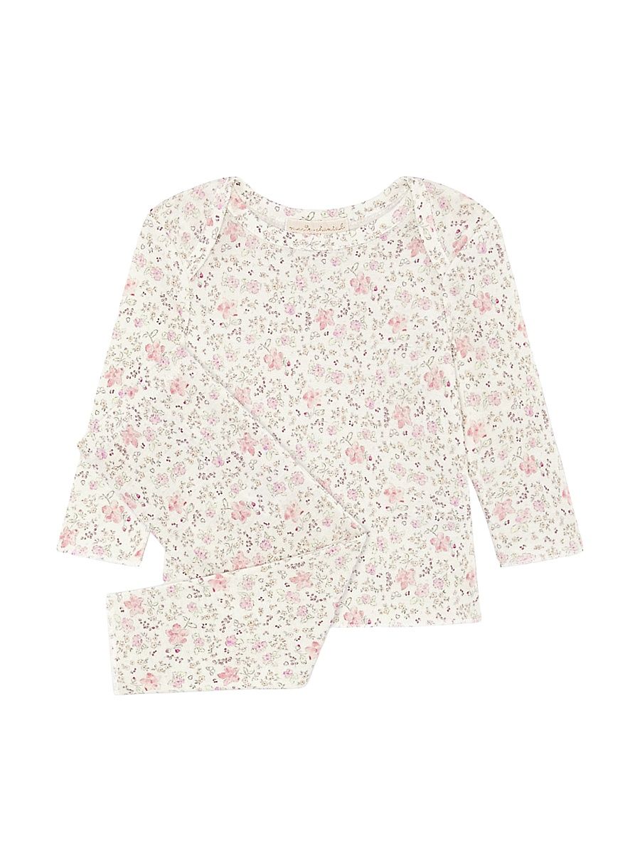 Baby Girl's Athena Aluna 2-Piece Long-Sleeve Top & Pants Set - Poreclain - Size 24 Months