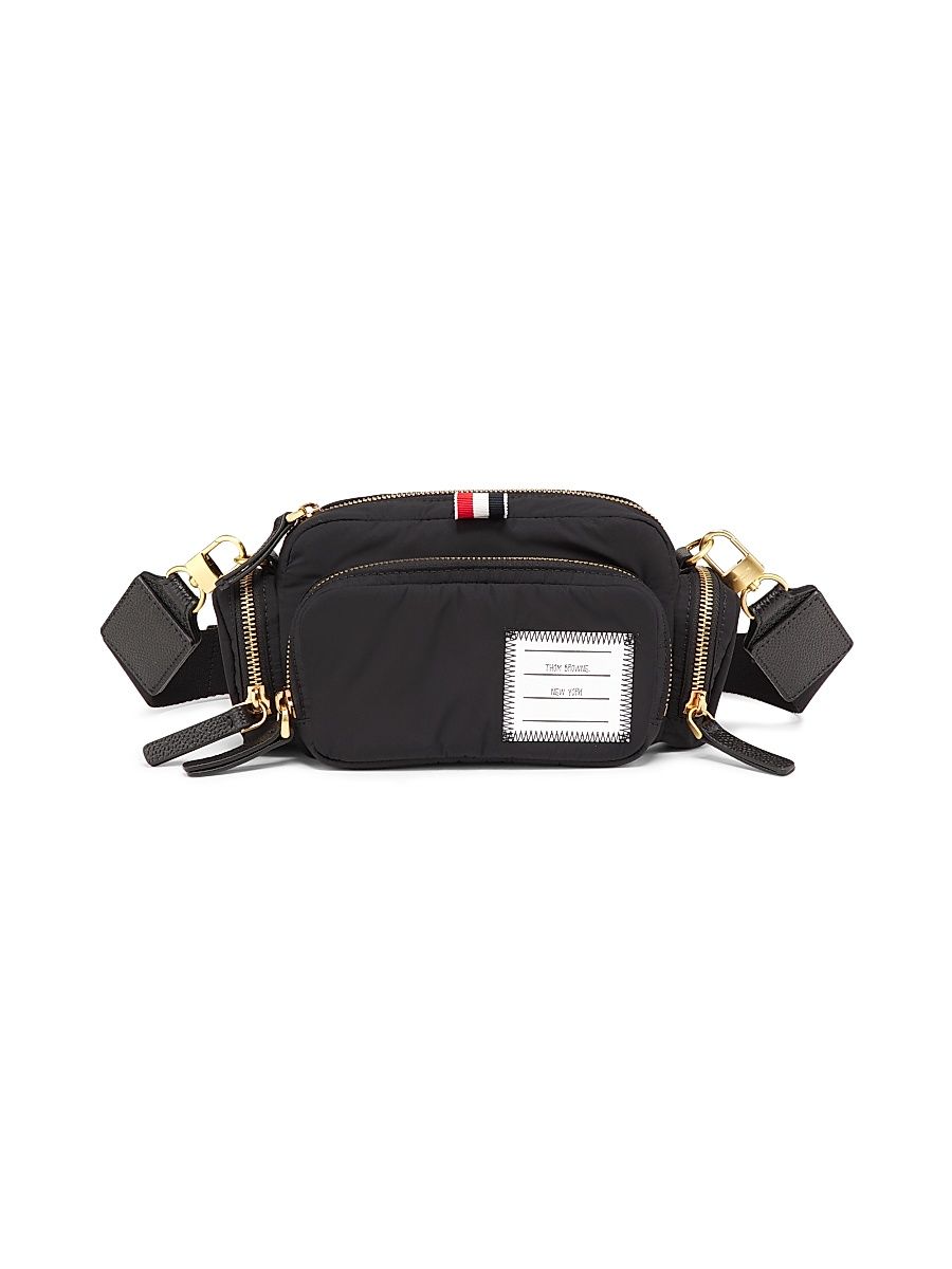 Men's Mini Multi-Pocket Camera Bag - Black