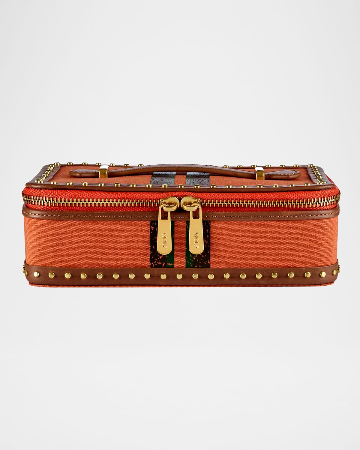 Ida Travel Zip Jewelry Case