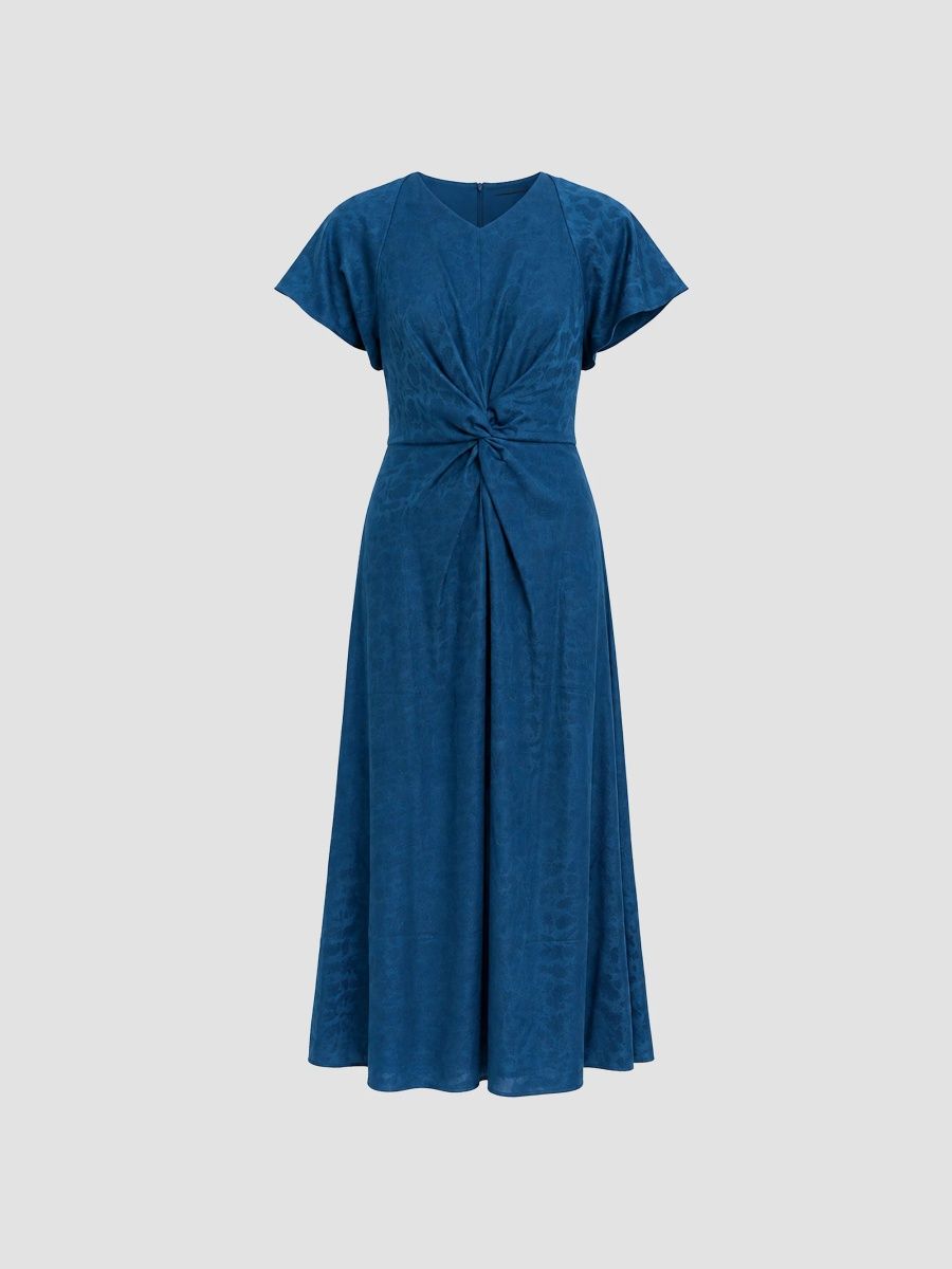 Hill House Home Women's The Opal Dress - Peacock Paisley Vines - Size XS