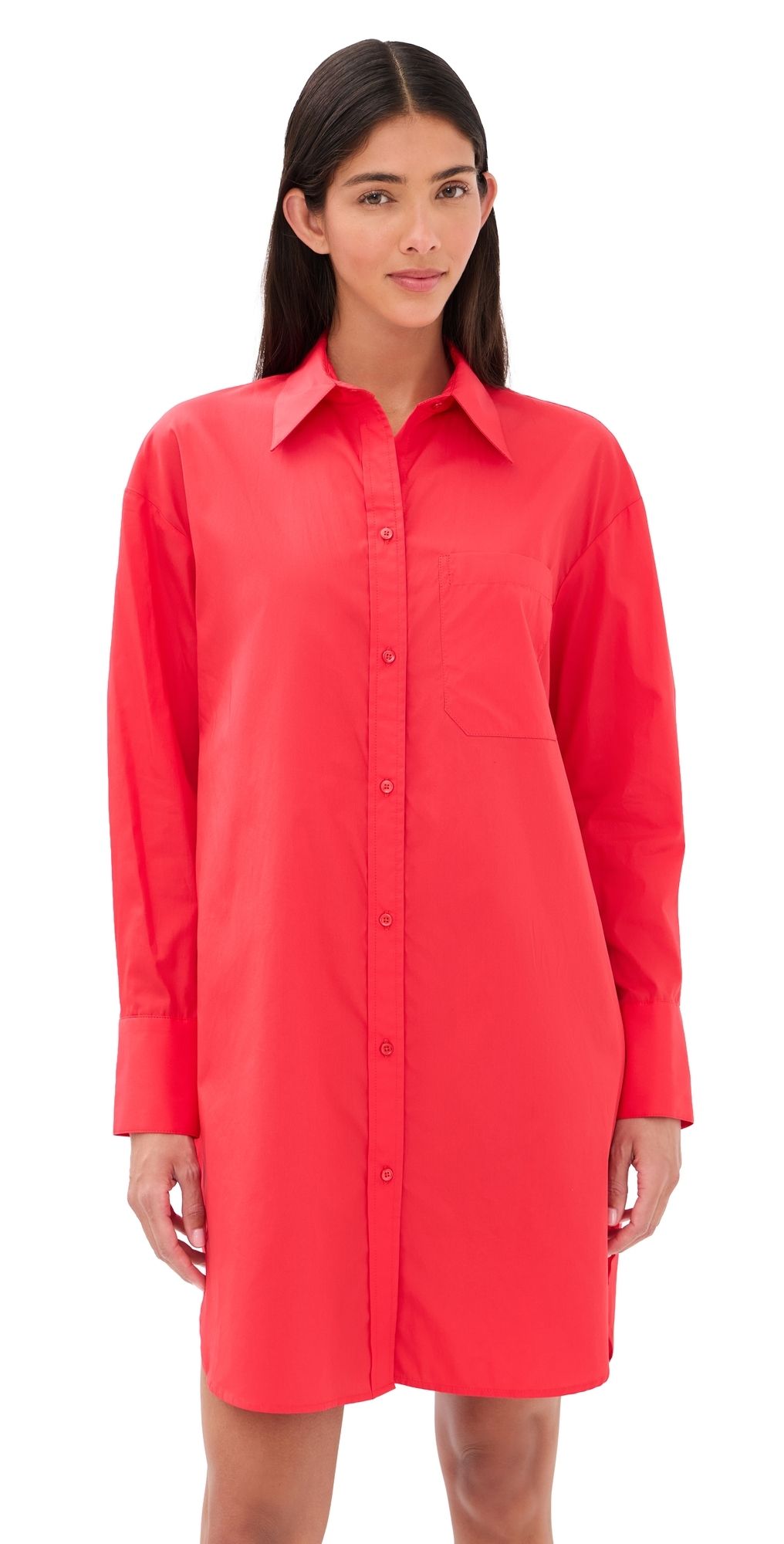TWP Big Joe Shirt Dress Tomato M