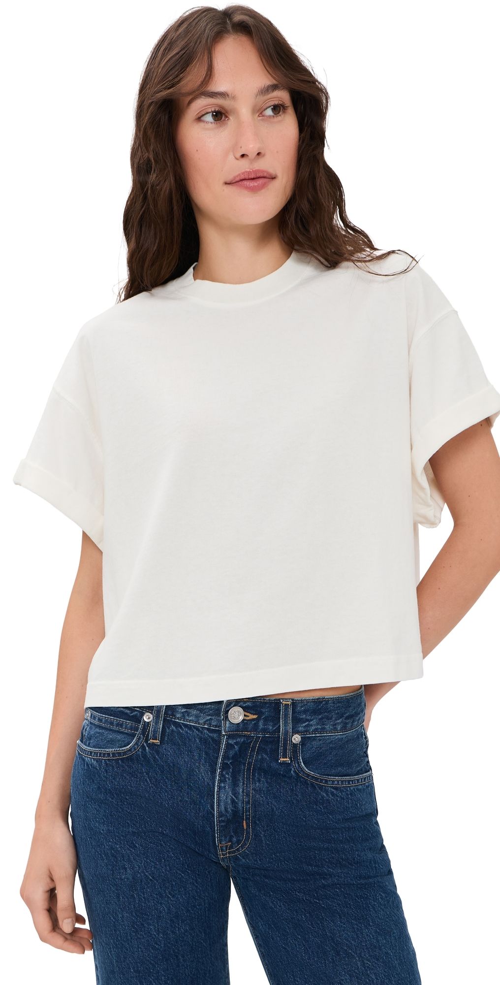 SLVRLAKE Beach Tee Natural White M