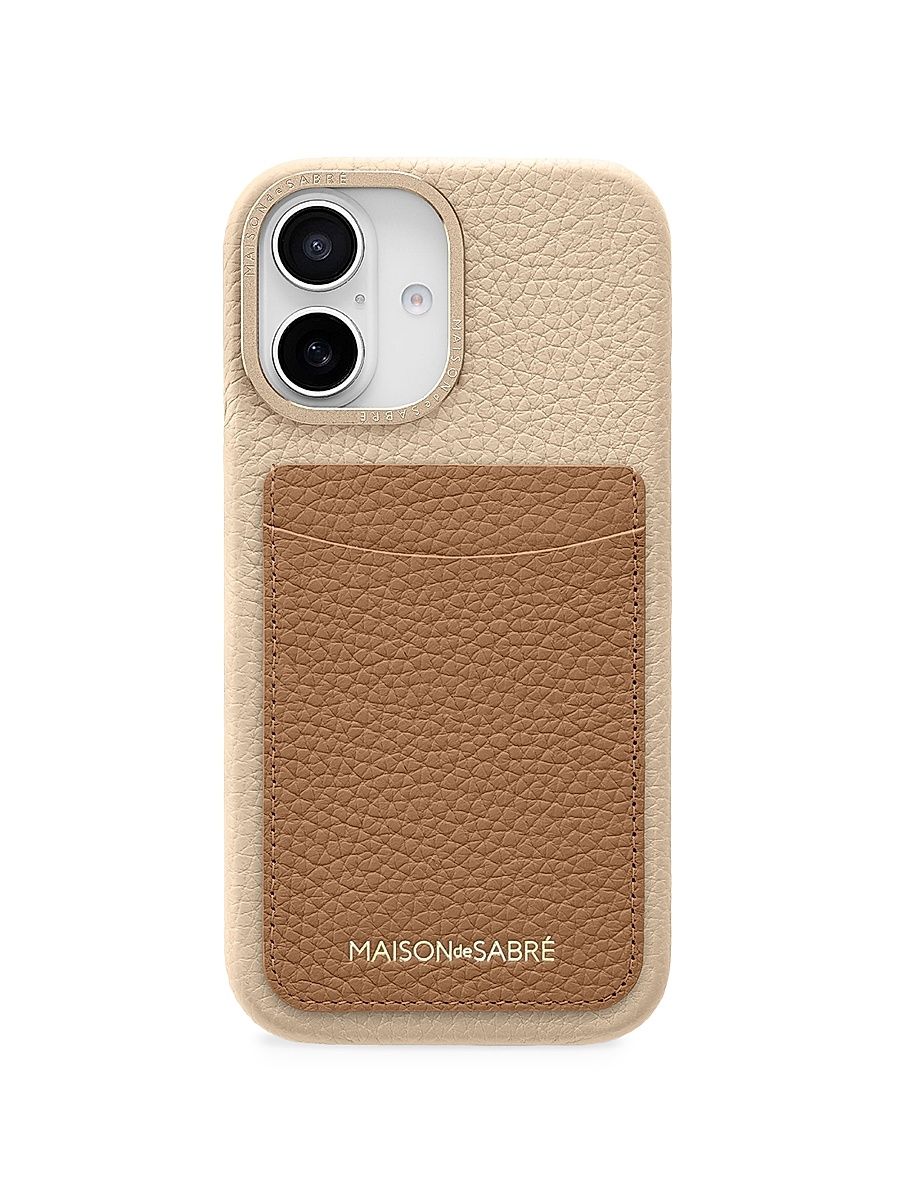 Card Phone Case (iPhone 16) - Sandstone