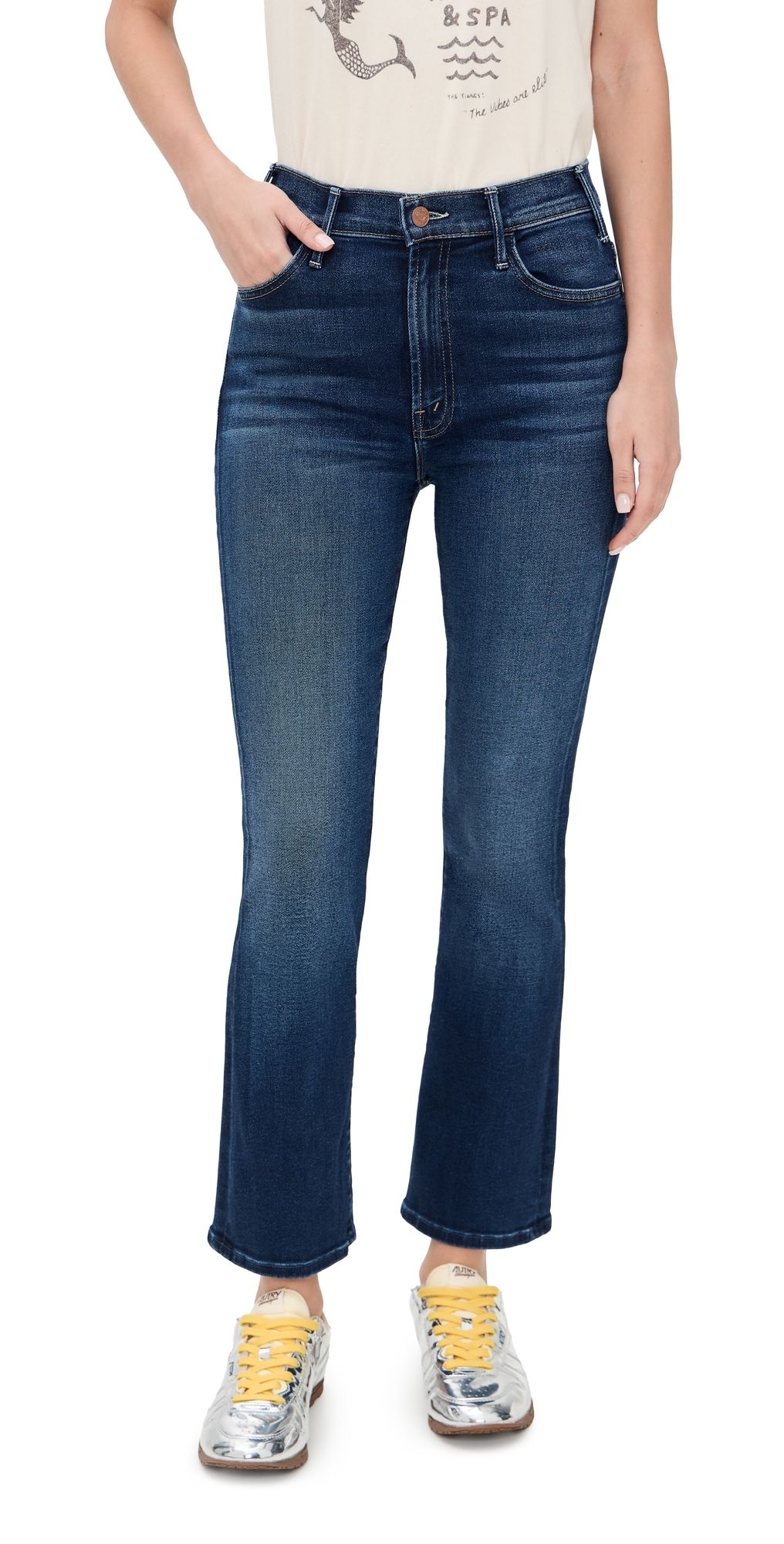 MOTHER The Hustler Ankle Jeans Taking Chances 29