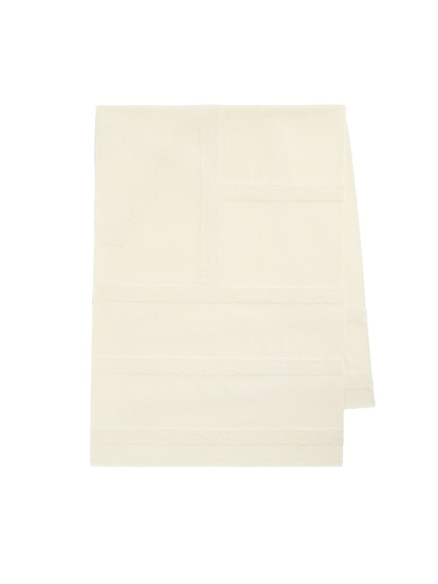 Toteme Women's Wool-Blend Twill Scarf - Off White
