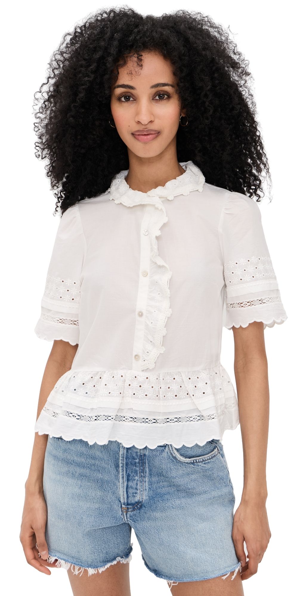 RAILS Keeta Top White XXS