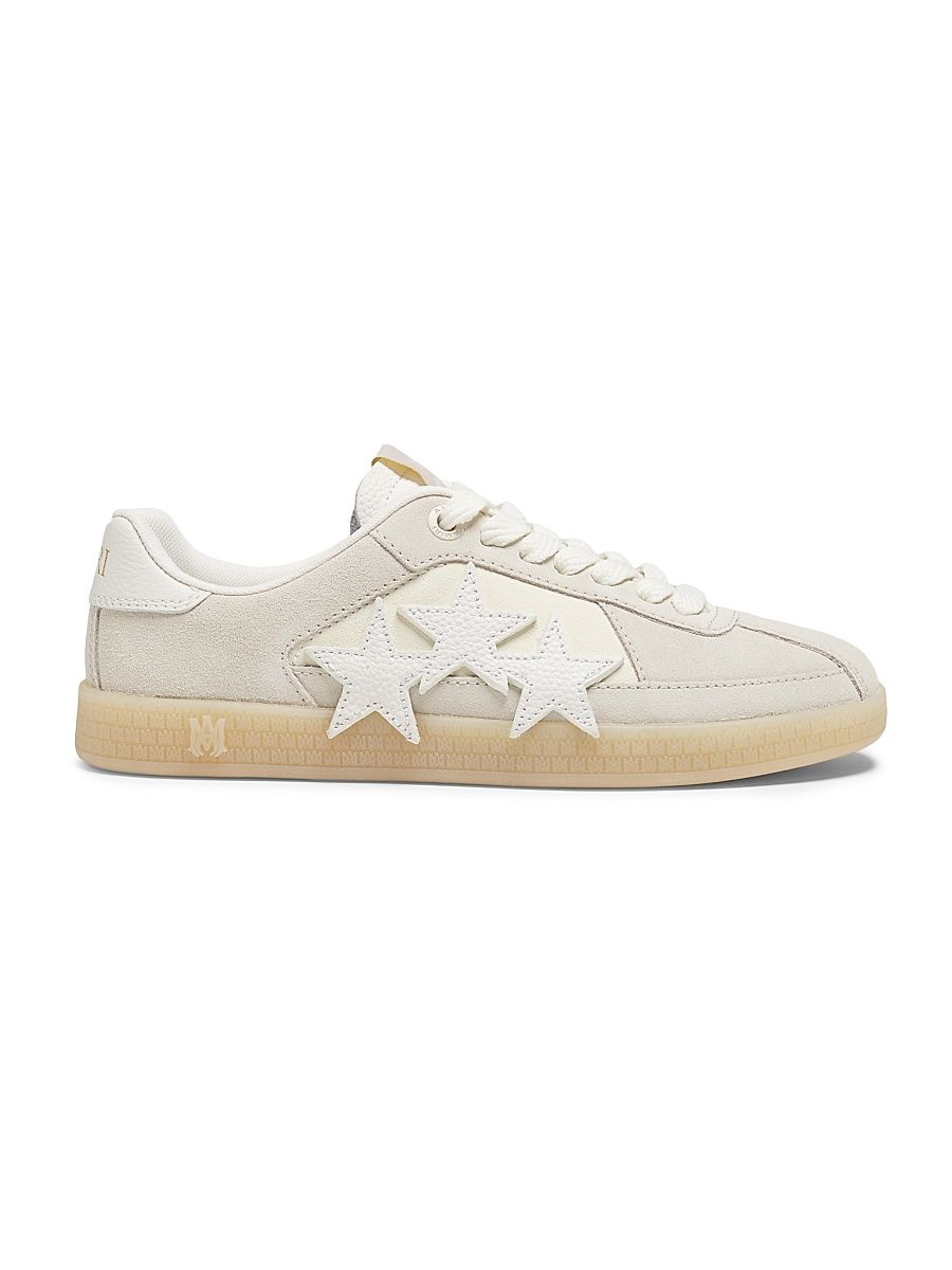 Women's Pacific Star Leather Low-Top Sneakers - Birch - Size 6