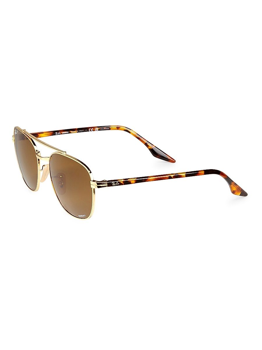 Men's RB3688 48MM Square Sunglasses - Gold Flash