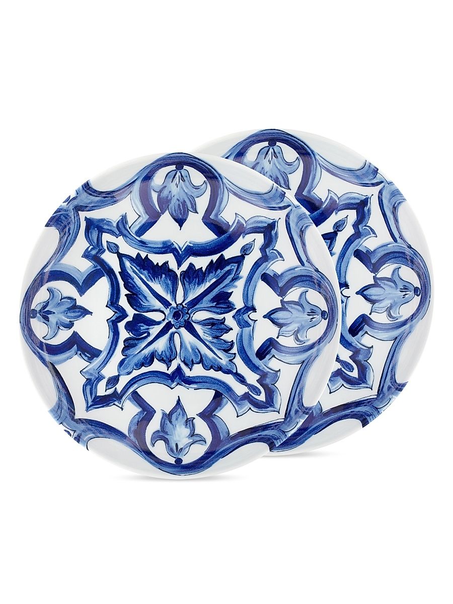 Blue Mediterraneo Stella 2-Piece Soup Bowl Set