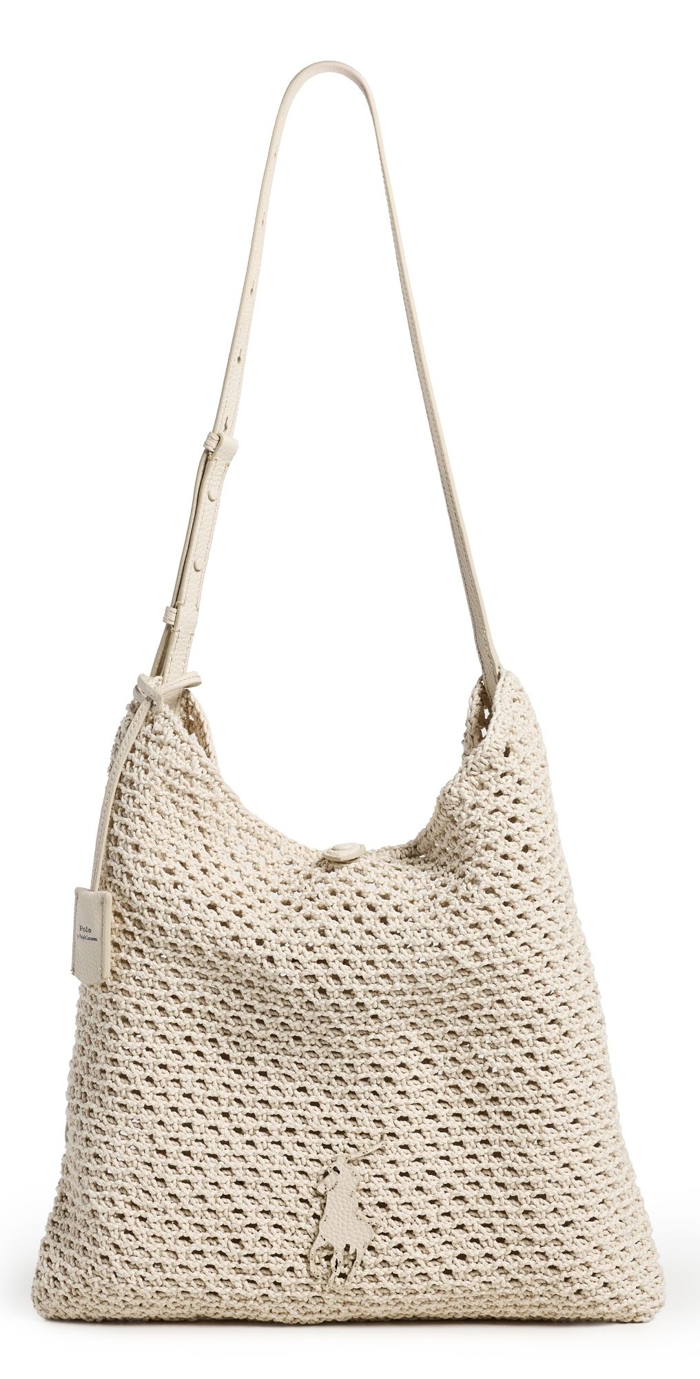 Polo Ralph Lauren Polo Play Cord Messenger Bag Ivory One Size