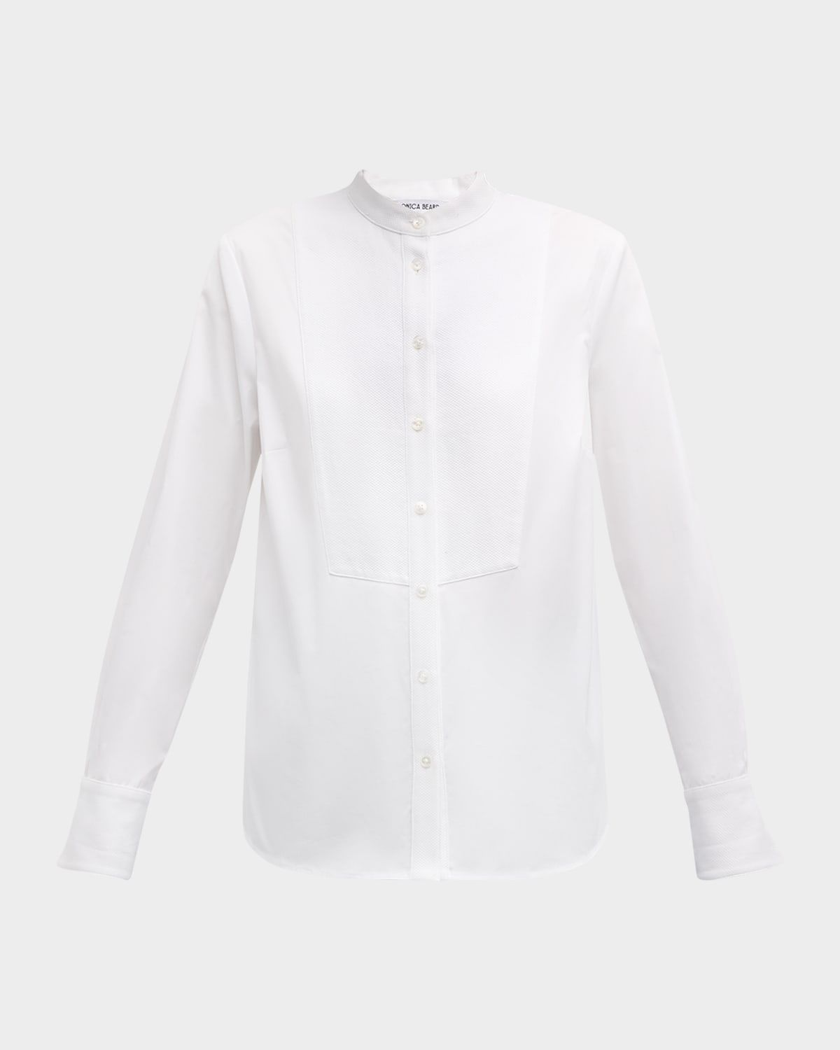 Naya Collared Long-Sleeve Top