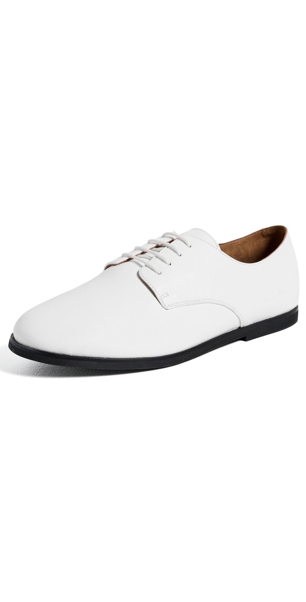 Common Projects Soft Derby Shoes In Leather Off White 40