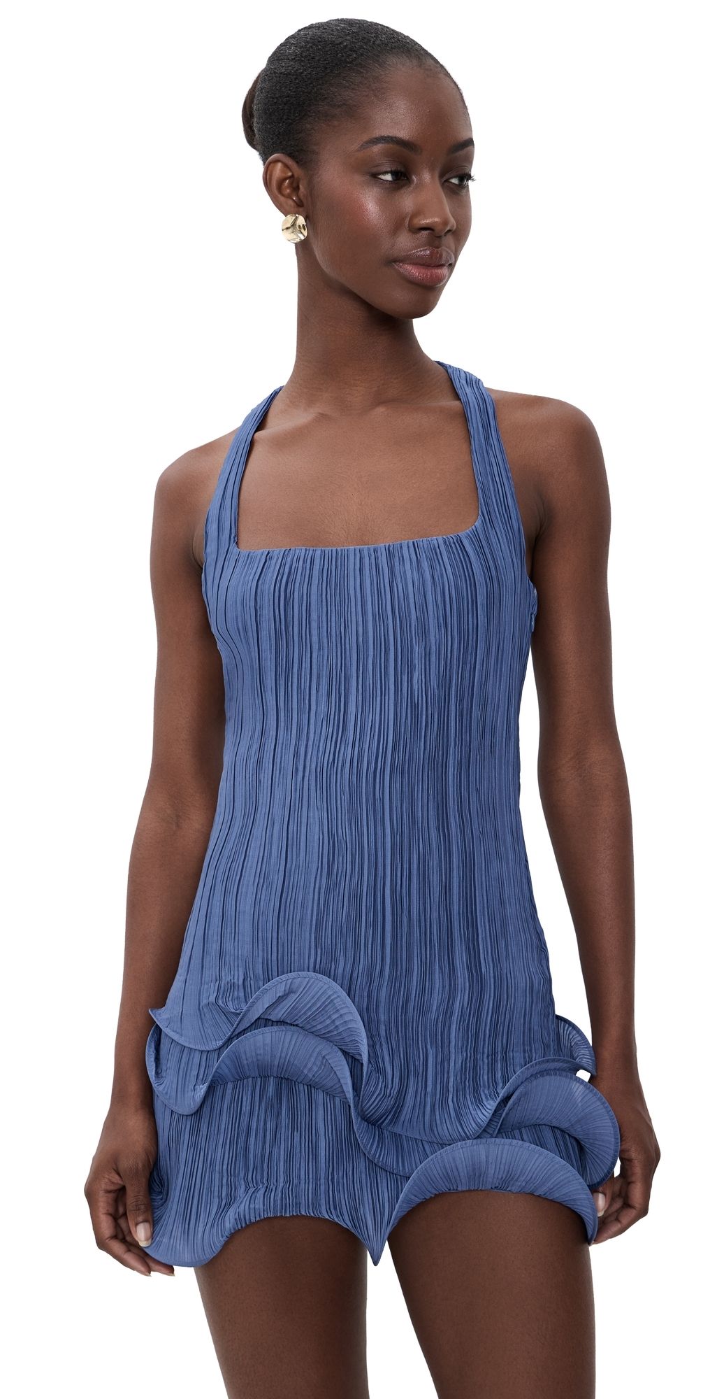 Cult Gaia Marsa Sculpted Mini Dress Tide 8