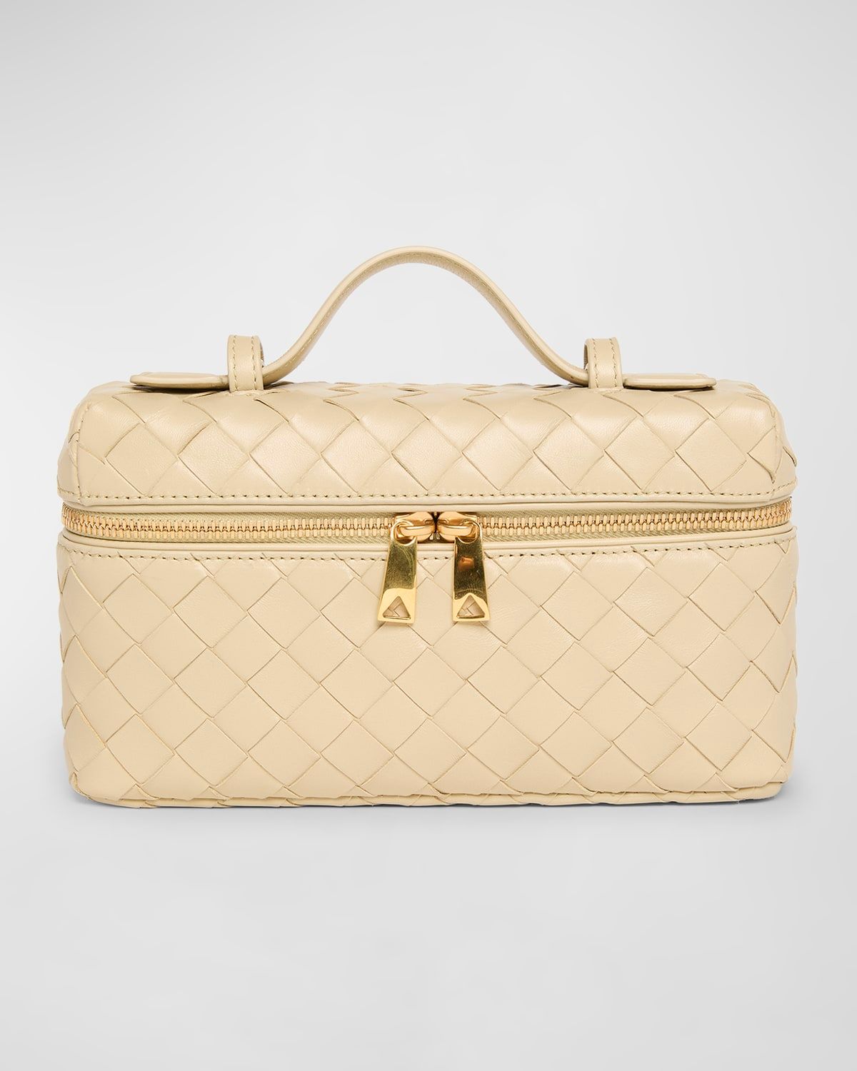 Bang Bang Vanity Intrecciato Leather Crossbody Bag