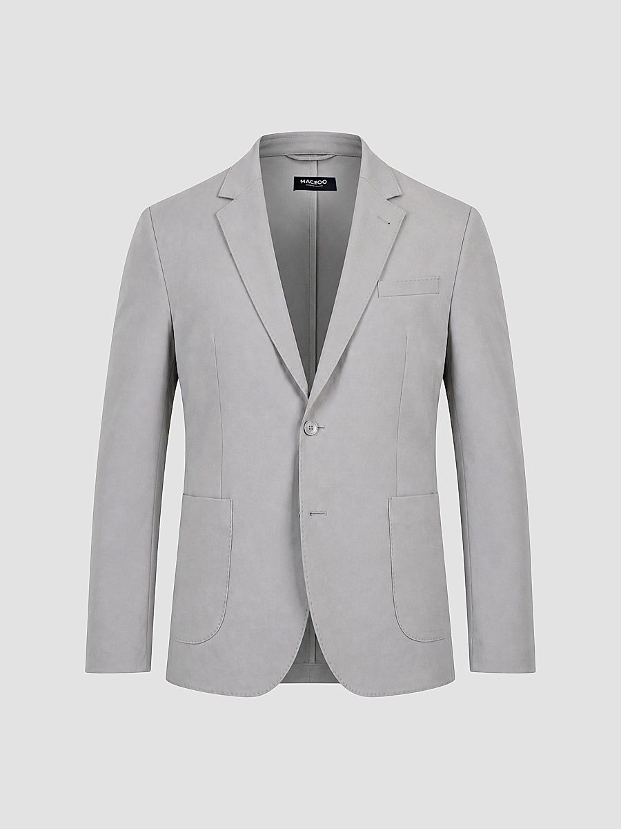 Men's Descartes Unconstructed Blazer - Grey - Size XXXXL