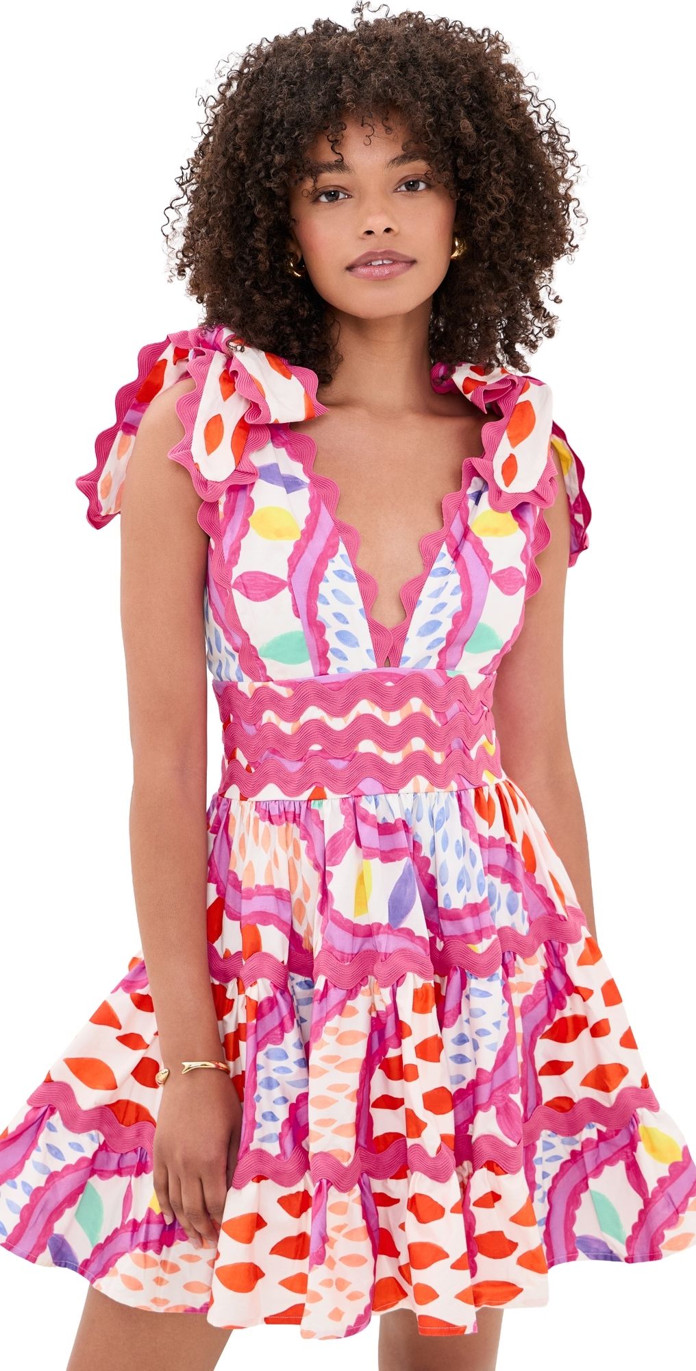 CeliaB Cheli Floreat Dress Pink XL