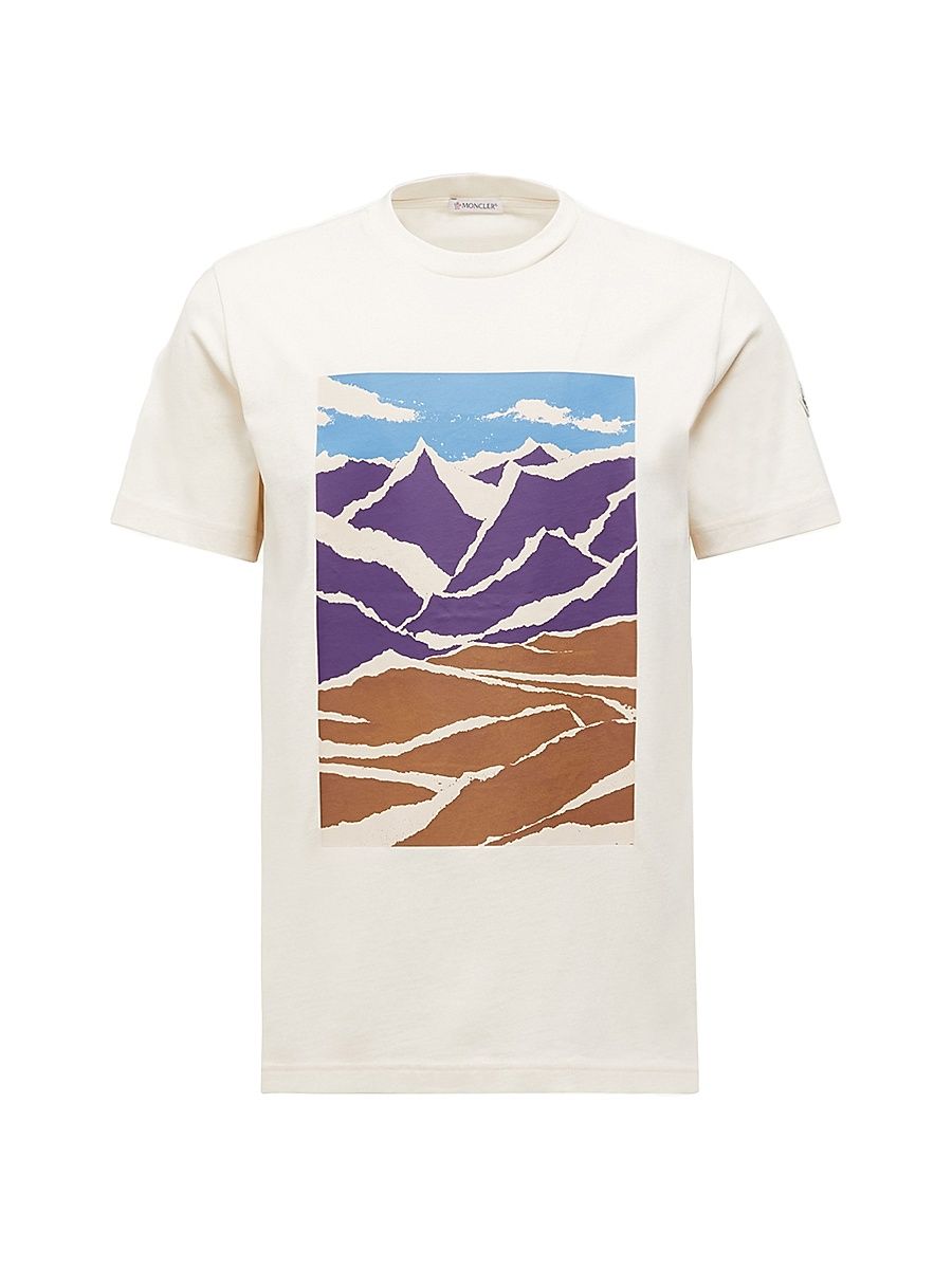 Men's Crewneck T-Shirt in Cotton - White - Size XXL